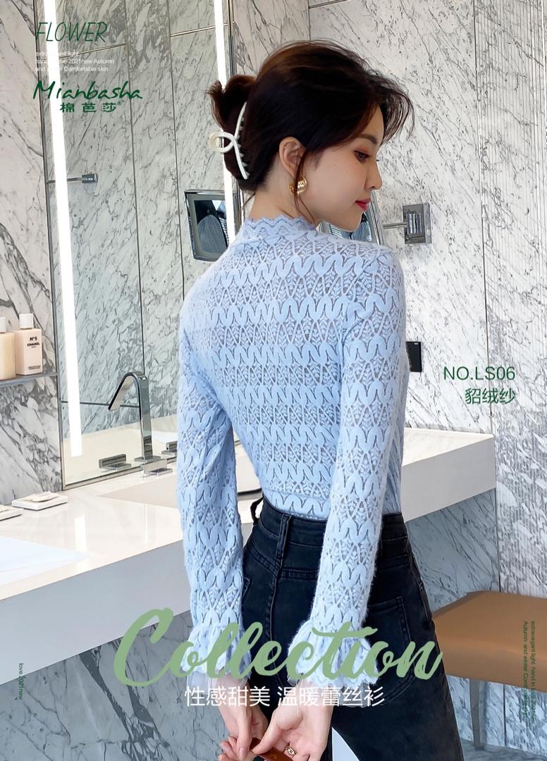 蕾丝打底衫,女装其它,棉芭莎