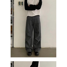 D78-P56窄版阔腿牛仔裤女原色防掉色宽松直筒拖地长裤，男装牛仔裤，星座617A-1（原B318A）