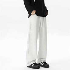 秋季瘦高个子加长休闲裤男直筒阔腿188cm115运动裤宽松KZ030P55，男装休闲裤，电商B312