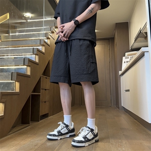 量大优 供视频 泡泡纱速干短裤男 CP75-特p25图片