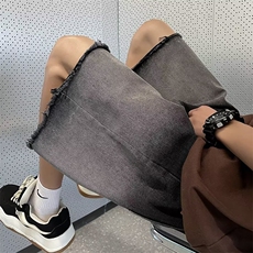 青春流行ins男直筒水洗牛仔裤D2120P36，男装牛仔裤，星座1116-2