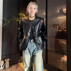 网络图慎用!图片只做展示绿宝石鳄鱼皮蛇纹夹克男JK78066P85控138，男装夹克，星座226-2