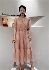 夏季新款韩版连衣裙，女装连衣裙，起奢(7F)