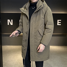 标50白鹅绒款高级感品质中长款羽绒服男外套C317-Y8625-P325，男装羽绒服，电商C317