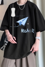 230g重磅纯棉短袖t恤男大码半袖半截袖DX17270-P20，男装T恤，电商A040