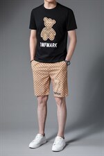 C519709钱塘2020-2夏季直播精品主推男士套装潮流P120，男装休闲套装，钱塘207-2