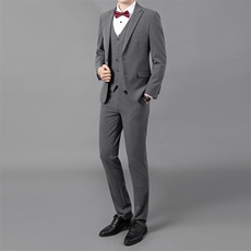 ASD17211春季新款男士西服礼服西装修身商务休闲男装西服三件套装，男装西服套装，电商B360