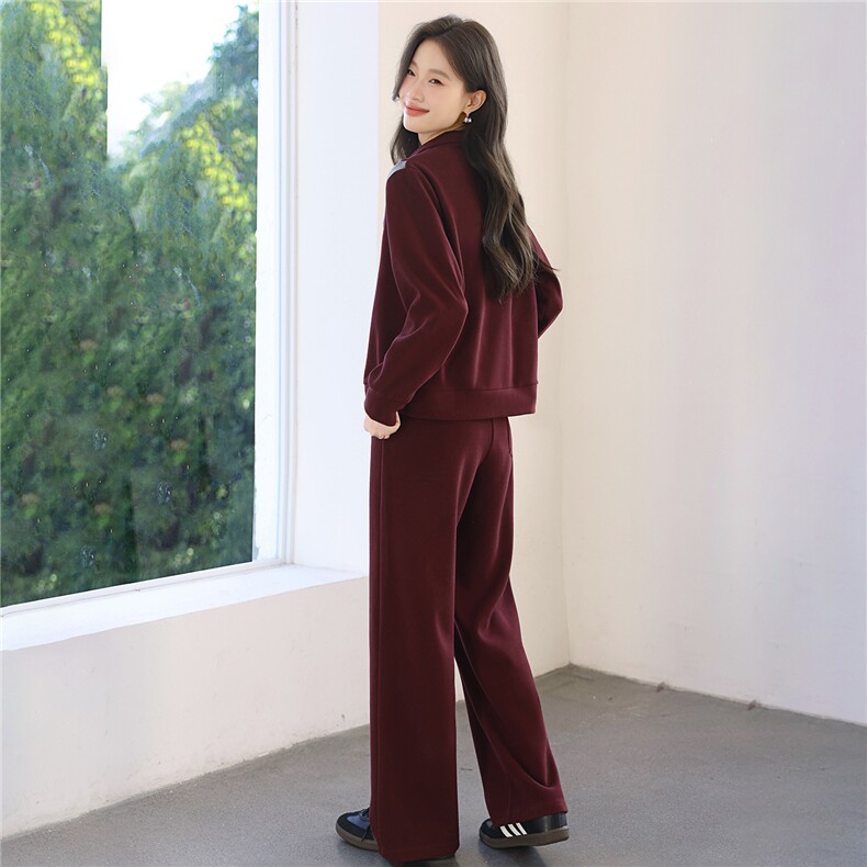 妈妈秋装2025新款休闲运动服套装洋气卫衣中年外套女春秋两件套图片