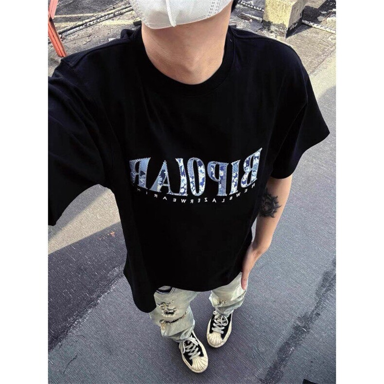 原版贴布刺绣纯棉短袖ZX0301-P35,男装T恤,星座313A(原308A-2)