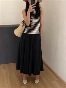 100针织背心图片