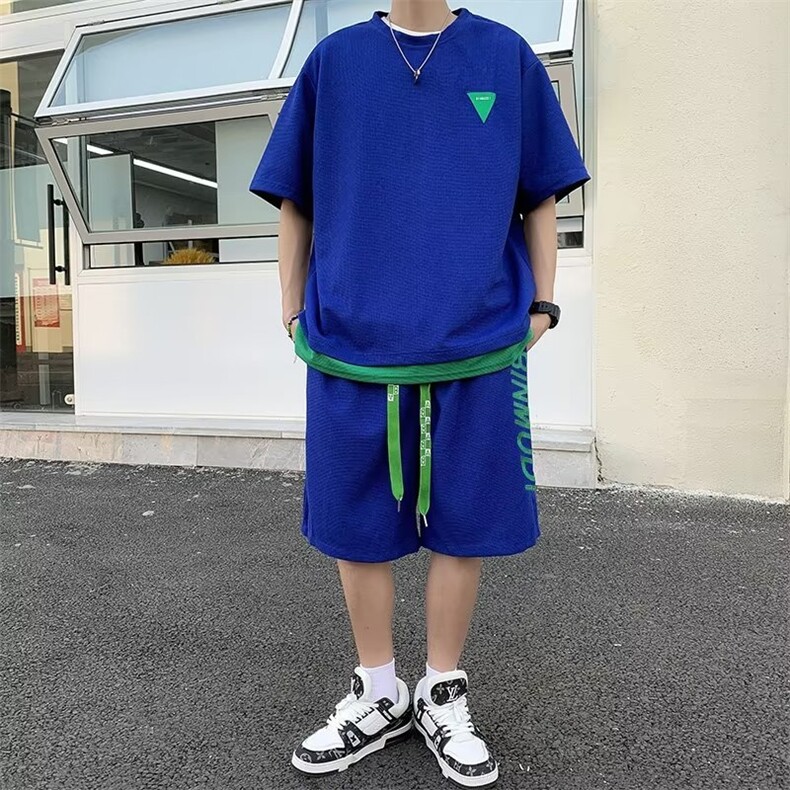 男潮流休闲套装宽松套装运动套装AT04P38,男装休闲套装,星座1116-2