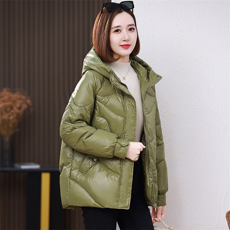 《冬季必备》时尚连帽保暖棉服短外套,女装棉衣/棉服,婷思杰（原婷想服饰）