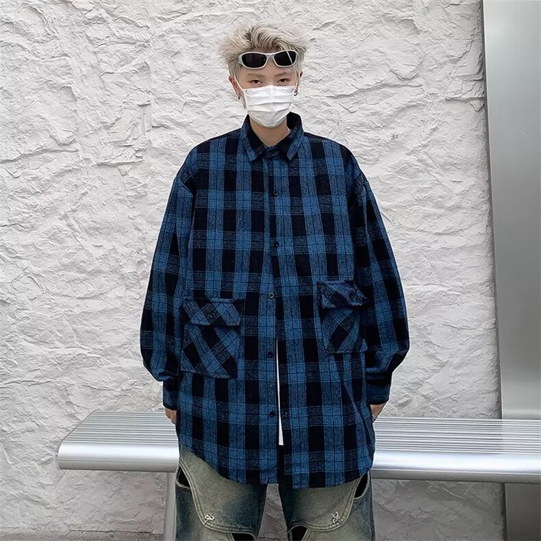 男秋季新款长袖衬衫夹克外套SK333P45,男装衬衫,星座1116-2
