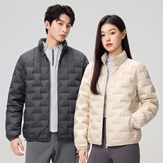 新款90绒子轻薄情侣装羽绒服秋冬男女款立领轻薄羽绒服外套，男装羽绒服，钱塘723