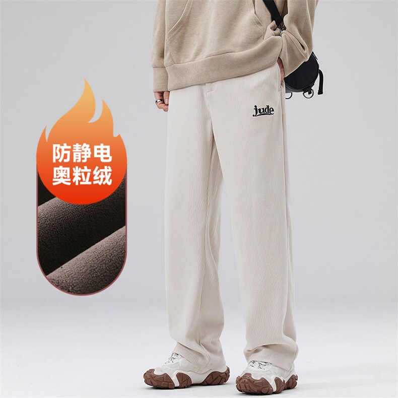 A178-1DY593AP85奥粒绒秋冬季美式休闲针织卫裤,男装休闲裤,电商A178-1