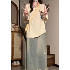 H0812-P40毛巾绣POLO领休闲宽松短袖T恤女，女装T恤，星座617A-2