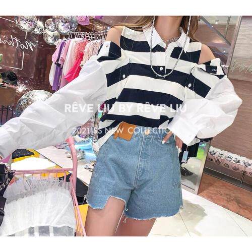 袖子可拆卸卫衣，女装卫衣/绒衫，REVE LIU