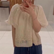 蕾丝短袖，其它，泰靡(1F)