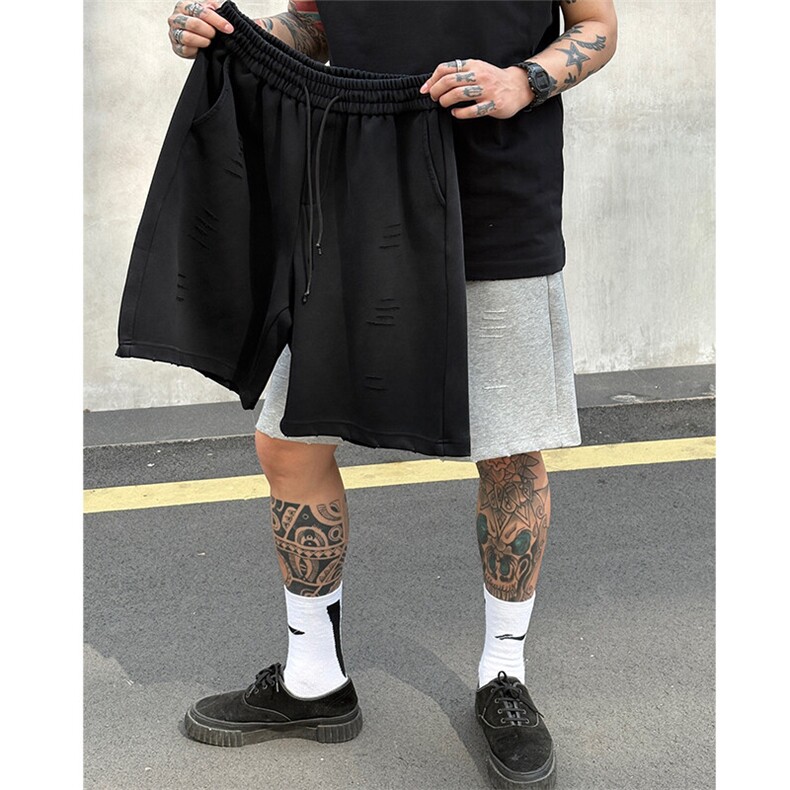 夏季短裤517P75，男装牛仔裤，电商B332-1