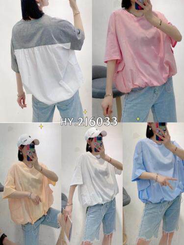 休闲短袖上衣，女装，幻妍