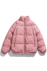 1PU皮复古做旧双侧金属拉链大码M-5XL加棉棉衣男MY77092P130控198，男装棉衣，星座226-2