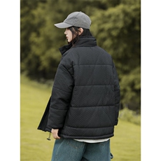 潮流情侣装外套冬季羽绒棉服新款高级感小众特别棉衣TT7716P80，男装棉衣，星座1013-5