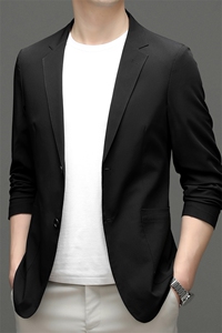 Z1307男士2023年春季新款长袖西服休闲青年夹克西装单西图片