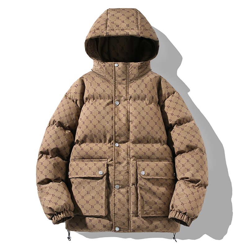 2024棉衣冬季新款棉衣男加厚外套棉袄工装面包棉服潮MY8809-P68图片