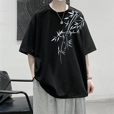 华夫格t恤男短袖男大码五分袖大皂风HT73393-P22，男装T恤，电商A040