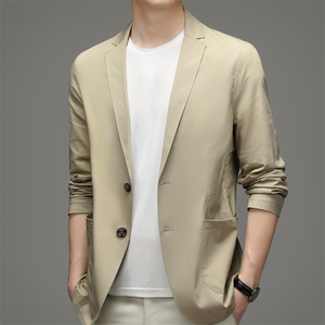 CD219910钱塘2020-2中青年男士春秋薄款时尚休闲西服外套P140图片