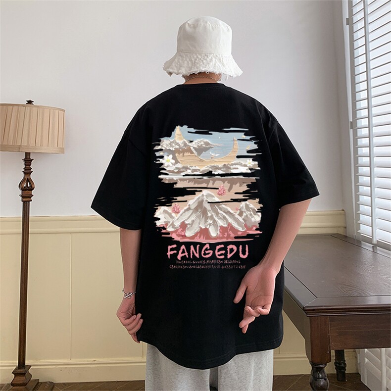 ！ 数据超好 ！！夏季男士印花短袖T恤半袖QT707-T211-P25图片