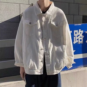 牛仔外套男春秋季港风宽松百搭上衣韩版潮流休闲工装夹克2025图片