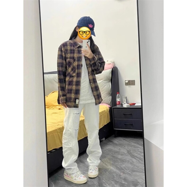 1506/QJ010/P53新款春秋潮牌衬衫男生学院风衬衣防晒上衣外套,男装防晒衣,星座1506