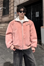 405A美式高街大毛领短款棉衣座山雕棉服MY25803-特批95控178，男装棉衣，星座405A