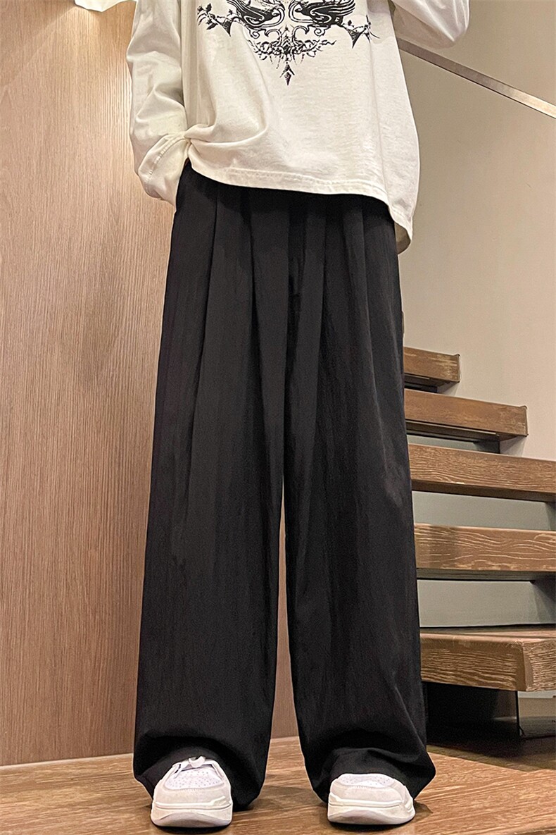 8XL-M特大码风棉麻裤男长裤子宽松直筒型休闲拖地裤k955P65,男装休闲裤,电商D206-1