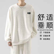 秋冬秋冬舒适内搭美式条绒卫衣休闲百搭TW870常规特批53，男装休闲套装，星座718