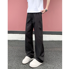 性价比!美式高街伞兵裤夏季薄款潮牌直筒休闲裤子25XK67110特批18，男装休闲裤，电商A042