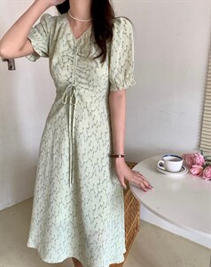 夏季新款连衣裙（现货）,女装连衣裙,麦筱萌