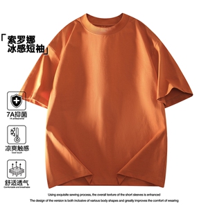 正品索罗娜报告齐全7A抗菌防晒凉感T恤A146-GY2608-P30量大优图片