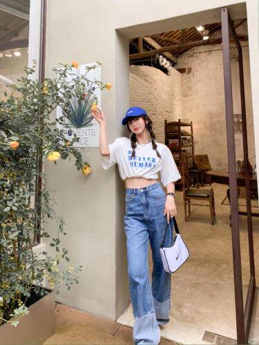 跑量字母T，女装，Queena PHoebe