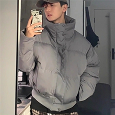 【有货】DMY215-P90重磅短款棉衣男秋冬季美式加厚棉服面包服保暖，男装棉衣，星座603-2