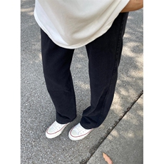 【有货】黑色修身直筒牛仔裤男美式高街cleanfit裤子N083HH-特P32，男装牛仔裤，星座1007（原301D）