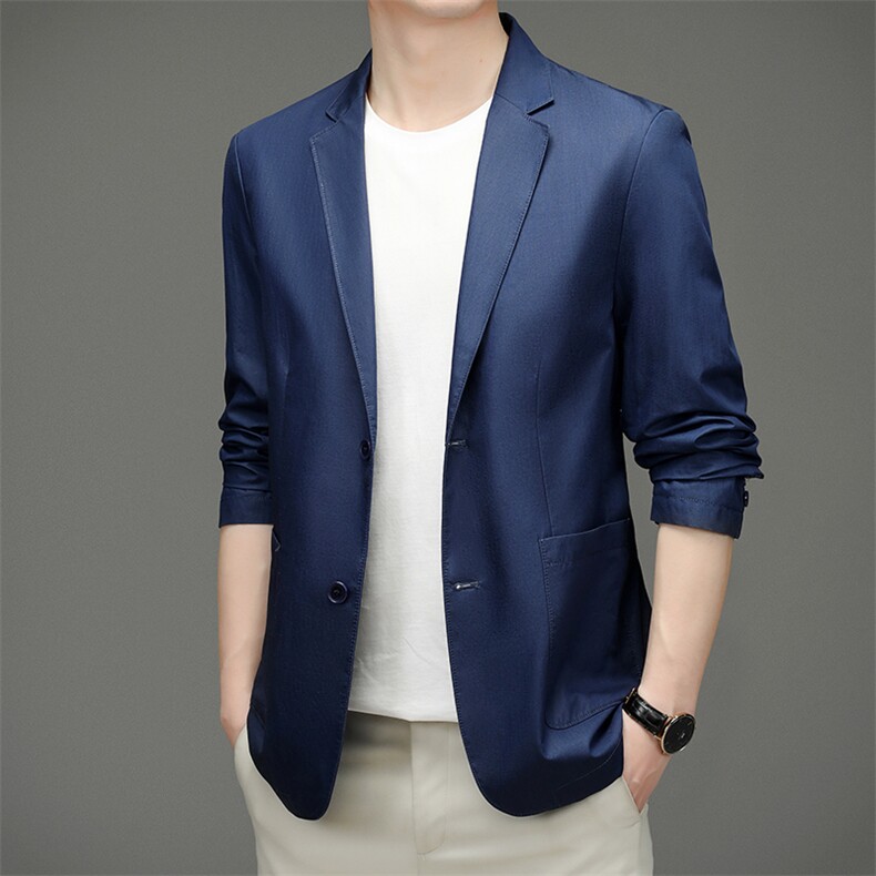 BWBD9958钱塘2020-2秋季新款男士休闲西服薄款简约百搭单西P127,男装西服,钱塘207-2
