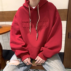 抖音品质加绒潮流立体钢印字母卫衣LMWY03JR-P60LMWY03-P55，男装卫衣，电商B325