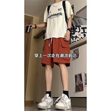 现货供视频纯棉水洗刺绣工装短裤A405特P40，男装牛仔裤，电商A309