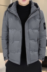 非标50白鸭绒羽绒服男士短款连帽衣服轻薄韩版青年冬装外套男，男装羽绒服，星座1206（原A206）