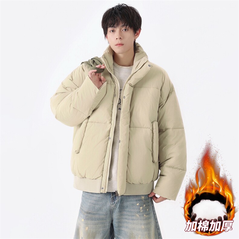 男女冬季加绒加厚立领防水保暖棉服大衣A406MY8817P85,男装棉衣,星座309（原A406）