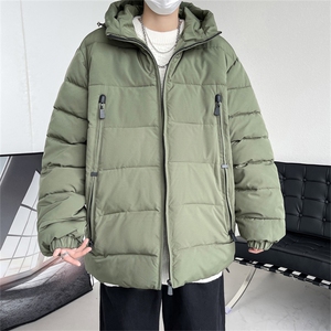MY8186/P125冬季新款棉衣男装连帽宽松保暖棉袄个性设计棉服上衣图片