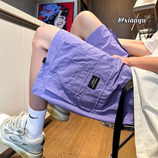 XZ616夏季新款裤腰扣设计感工装速干短裤TY2495M-5XL特P30控58，男装牛仔裤，星座512A（原616）