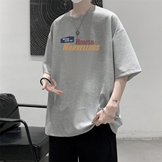 华夫格t恤男短袖男大码五分袖大皂风HT73384-P22，男装T恤，电商A040